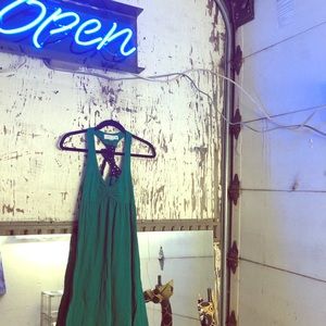 🔵✳️CUTE GREEN LILKA DRESS
